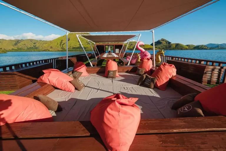 Shaded Sundeck Area Ocean Pro Yacht